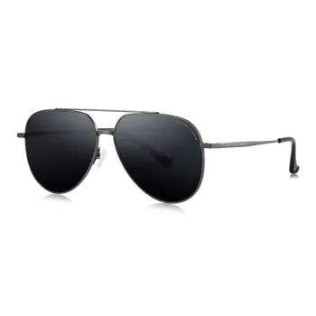 SEROVA Titanium Alloy Aviator Sunglasses Unisex