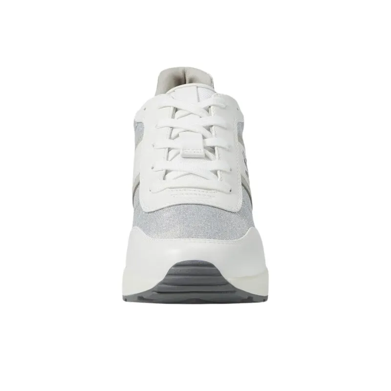 MICHAEL KORS Mabel Low Top Casual Shoes Women's Silver-4