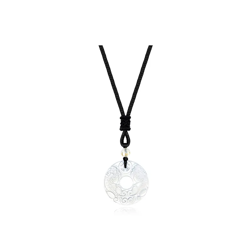 Zocai Chalcedony Necklaces Unisex-1