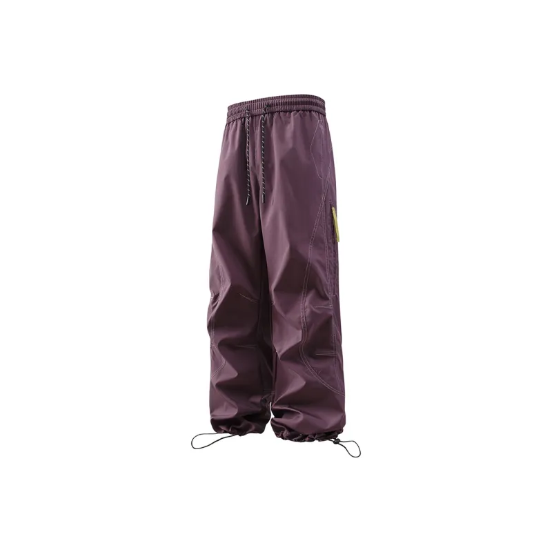 MIIOW Casual Pants Unisex Angora Red-24