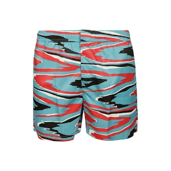 MISSONI Camouflage Printed Elasticated Waistband Swim Shorts