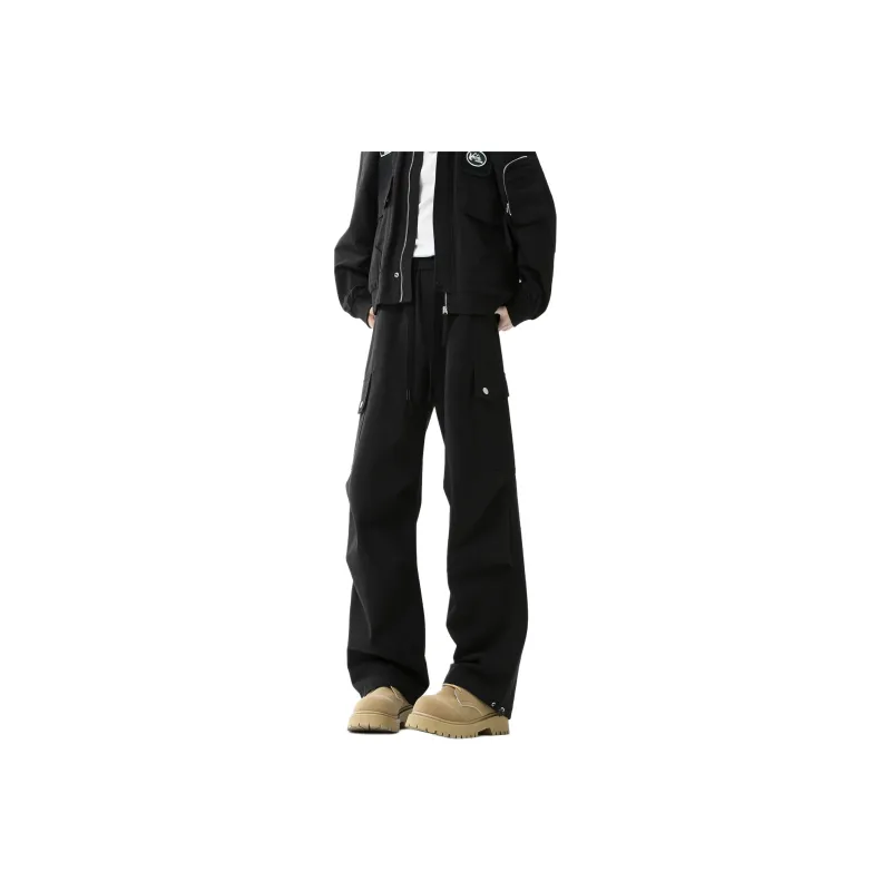 NEVER RULE Casual Pants Unisex Purple-0