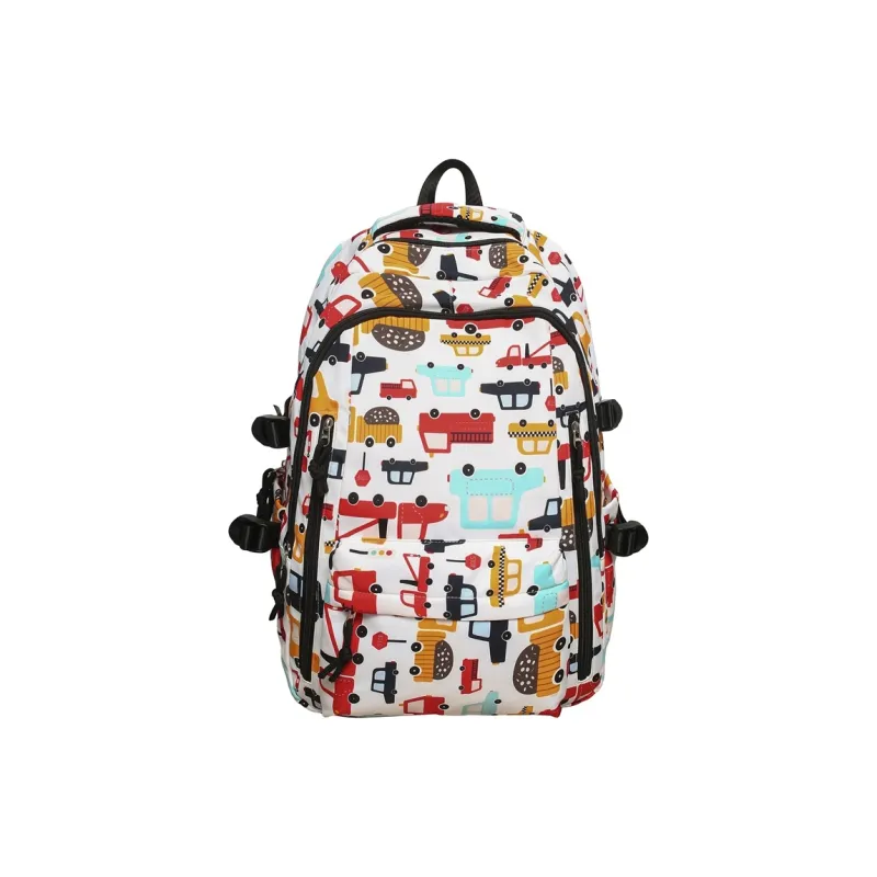H YXIANG Nylon Backpack Unisex Multicolor-6