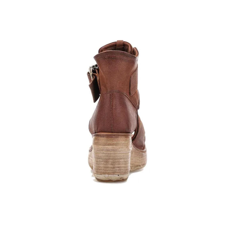 AirStep Noa Roman Sandals 6.5cm Women's Brown-5