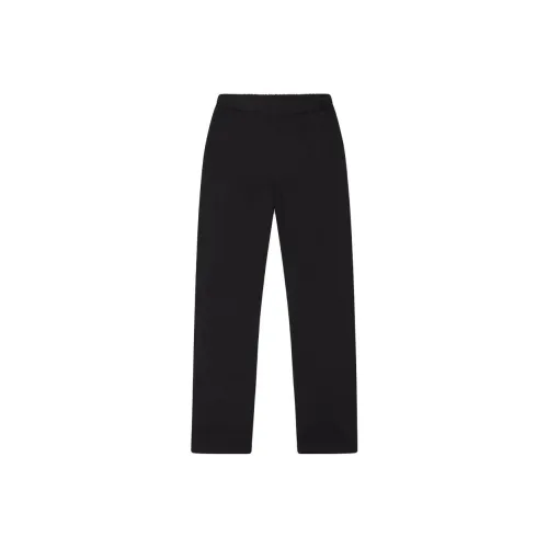 Loose Straight Leg Cotton Blended Fabric Casual Pants