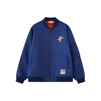Mitchell & Ness Puffer Jacket Men's Navy Blue