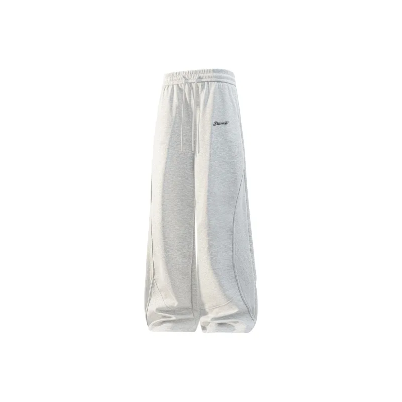 DAREASY Casual Pants Unisex White Heather Gray-0