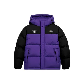 NFL Puffer Jacket Unisex Purple