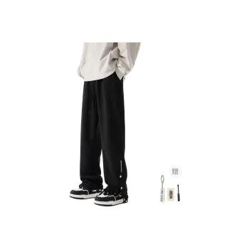 URBAN AUTHENTIC Casual Pants Unisex Black Comes With