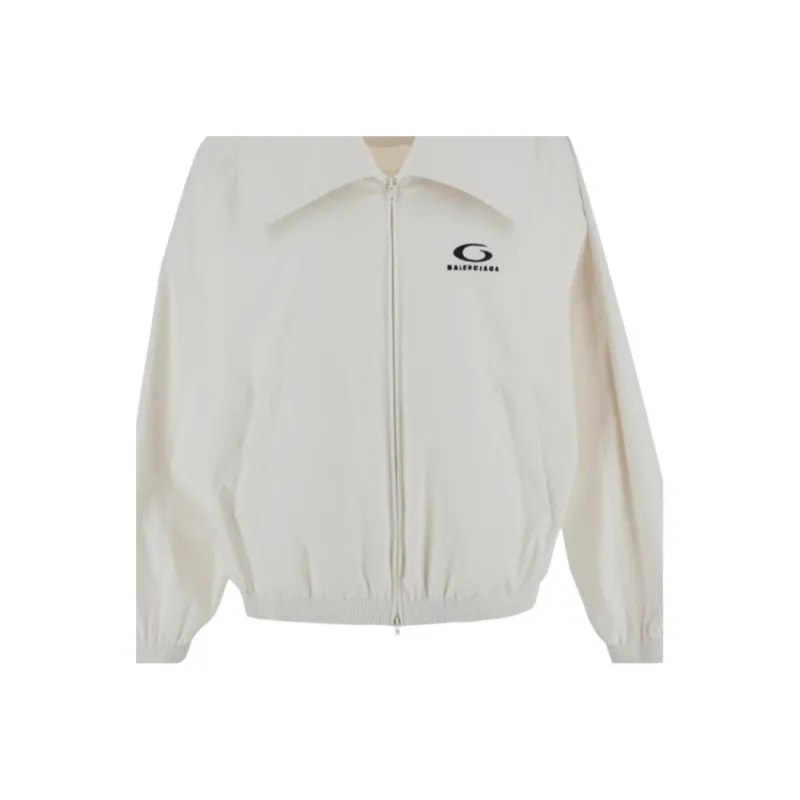 Balenciaga Tracksuit Jacket 'Dirty White'-2