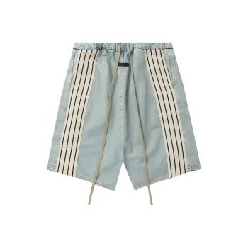 Fear Of God Stripe detail Denim Shorts