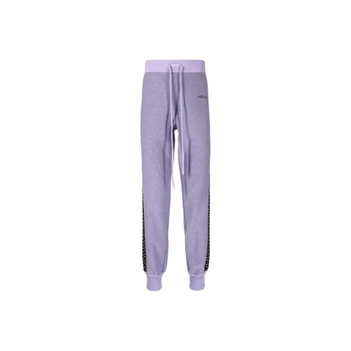 VERSACE Knitted Sweatpants Men Purple