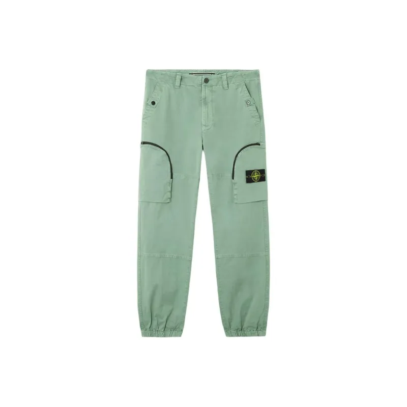 STONE ISLAND Casual Pants Men Mint Green-0