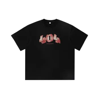 WOOD SOON Loose Fit Crew Neck Casual Couple T Shirt Unisex