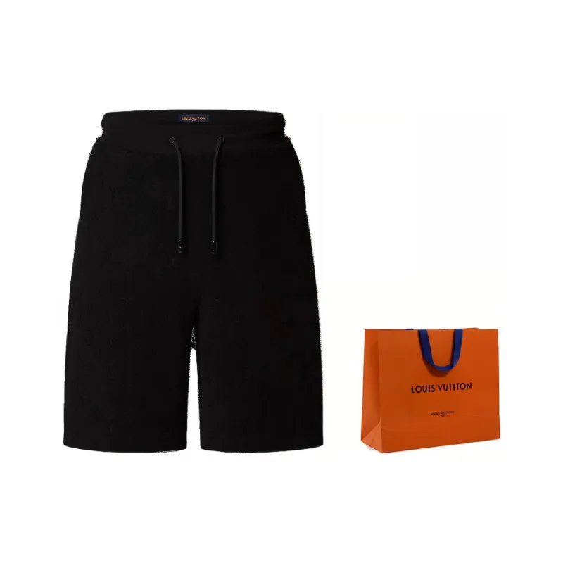 LOUIS VUITTON Monogram French Terry Shorts-7