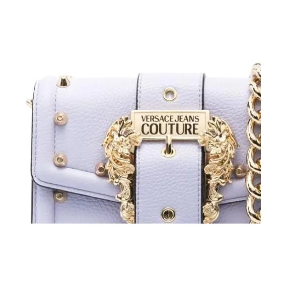 VERSACE JEANS COUTURE Polyester Crossbody Bag Shoulder Bag Women's Light Purple-2