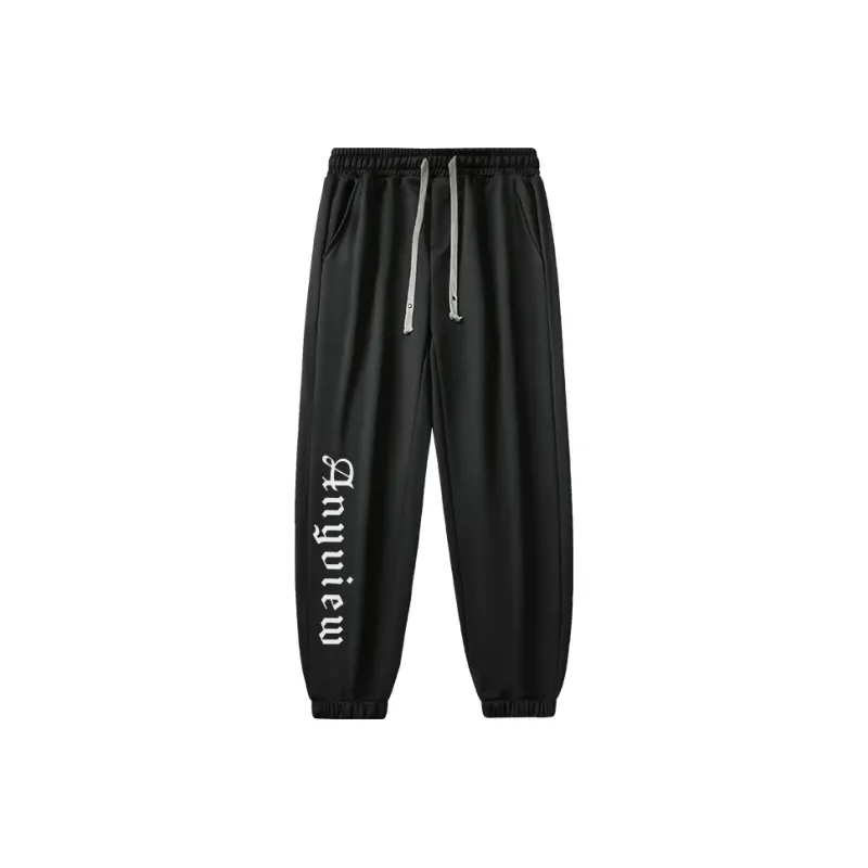 Anyveiw Casual Pants Unisex Black-0