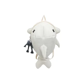 GOBLIN SHARKS 1759 Oxford Backpack Regular Unisex White/Black/Gray