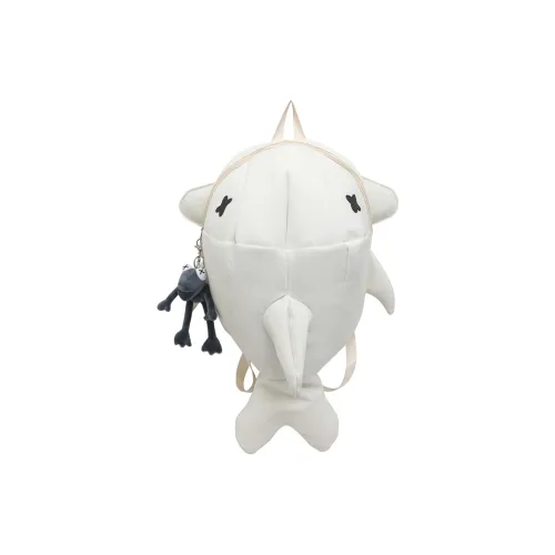 GOBLIN SHARKS 1759 Oxford Backpack Regular Unisex White/Black/Gray