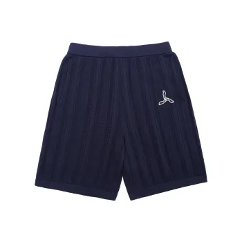 LI-NING 1990 Casual Shorts Men Dark Ship Blue