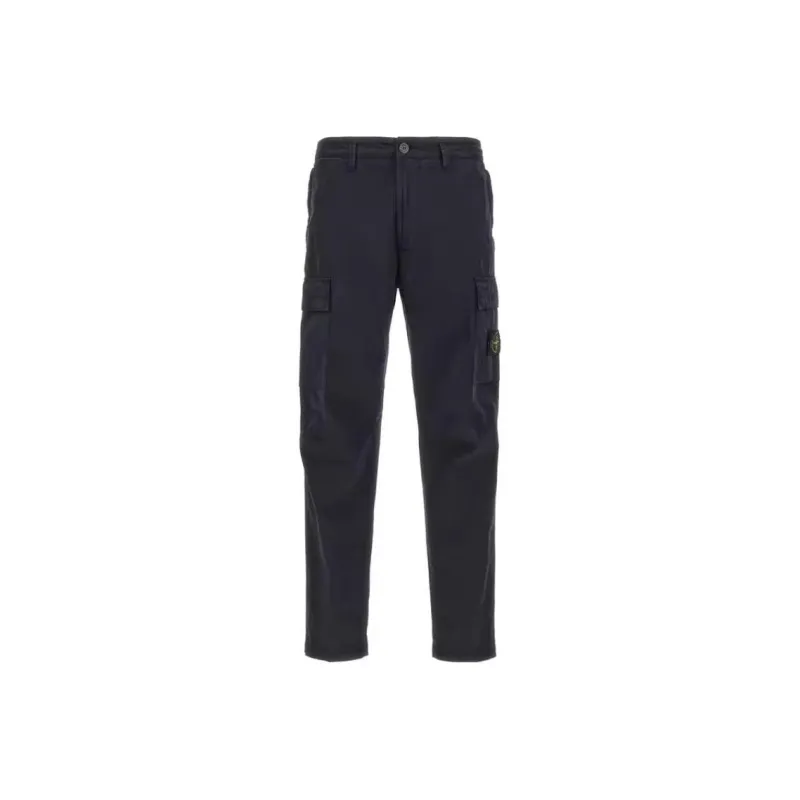 STONE ISLAND Compass Patch Tapered Leg Cargo Pants-0