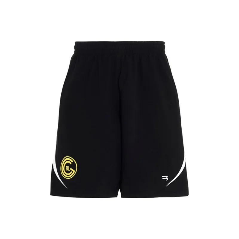 Balenciaga Casual Shorts Men Black-0