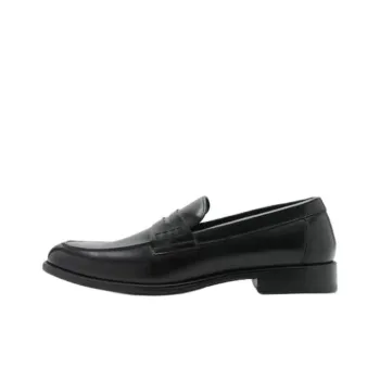 MANGO Loafers Men Black