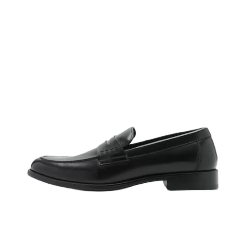 MANGO Loafers Men Black-0