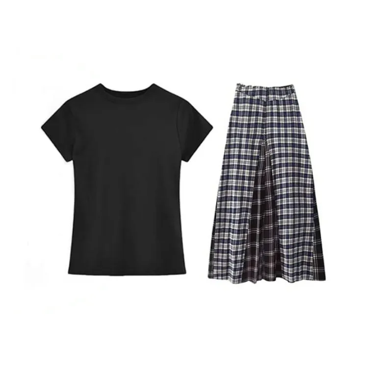 DOSOHEB Two Piece Skirt Sets Women's-1