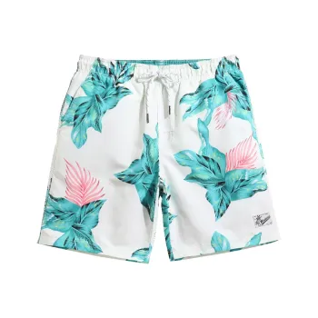 GAILANG Beach Shorts Unisex White