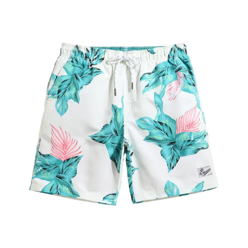 GAILANG Beach Shorts Unisex White-0