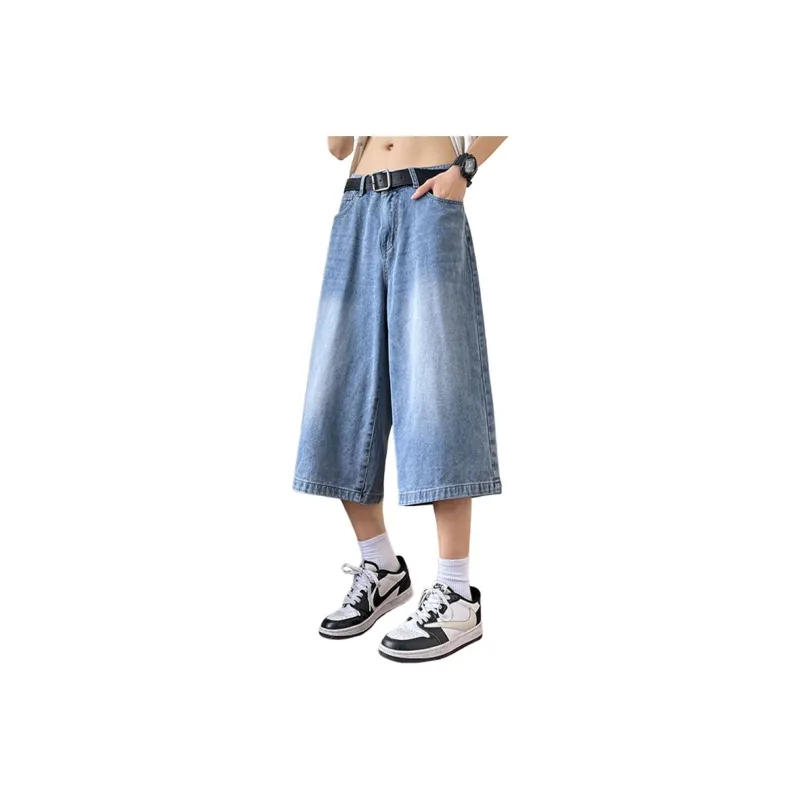 FRQ Denim Shorts Unisex-4