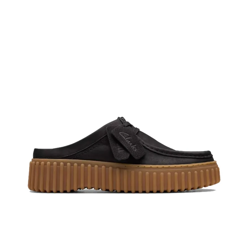 Clarks Closed Toe Slippers Women's Black-1
