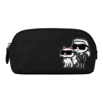 KARL LAGERFELD Polyamide Clutch Women's Black