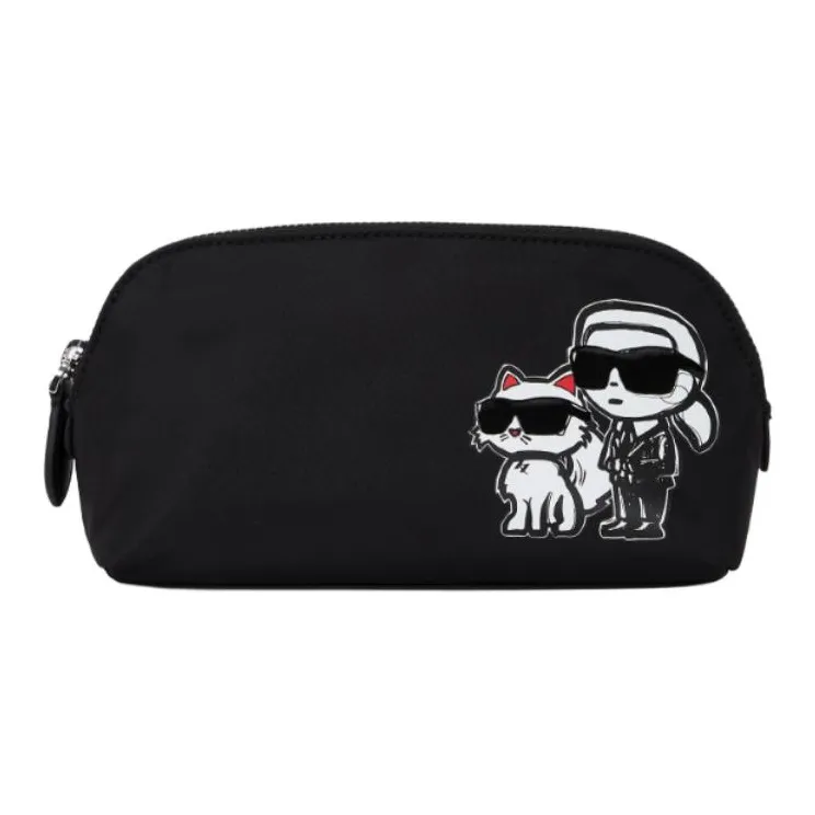 KARL LAGERFELD Polyamide Clutch Women's Black-0