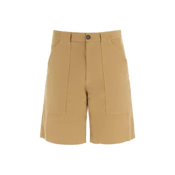 A.P.C Melbourne Cotton Canvas Shorts