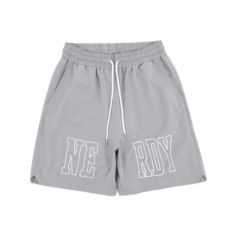 NERDY SS24 Casual Shorts Unisex Gray-0