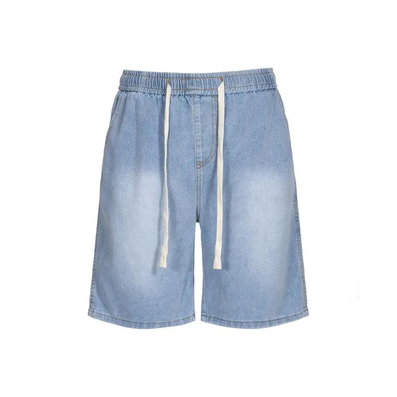 YearnObtainRainbow Denim Shorts Unisex-2