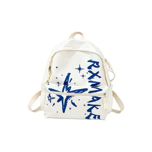 GEERDUN Nylon Backpack Regular Unisex Yellow/Light Brown/Blue/Pink