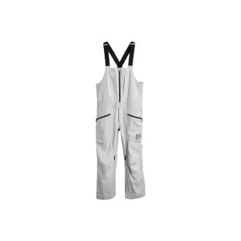 BURTON AK Ski Pants Men Gray White