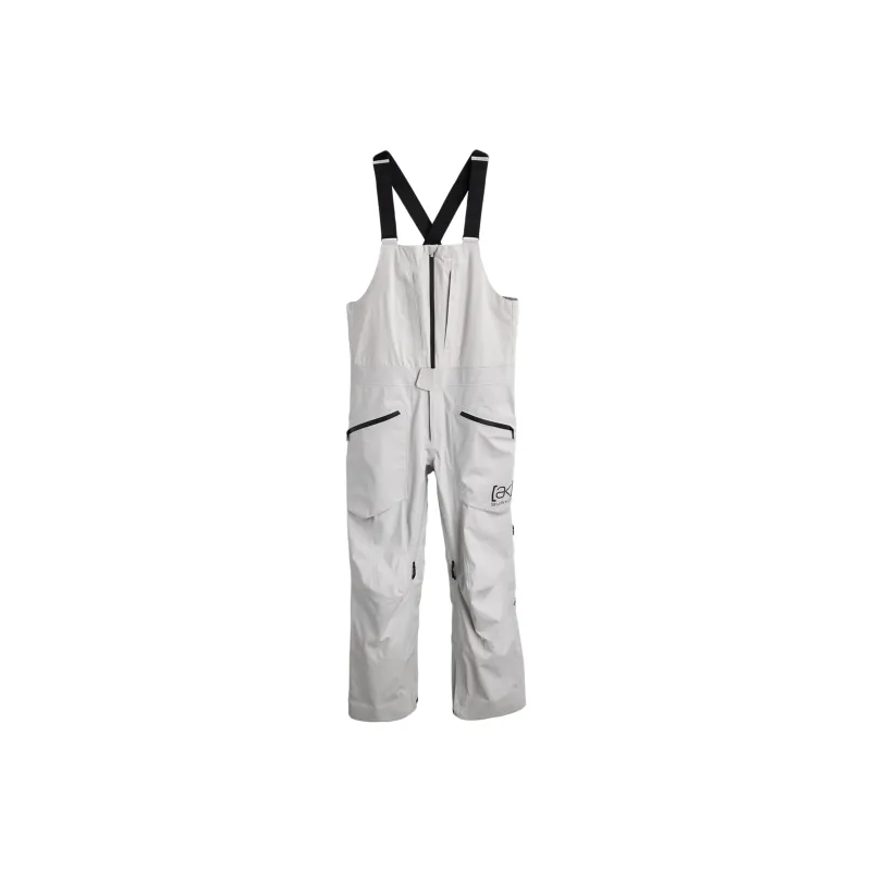 BURTON AK Ski Pants Men Gray White-0