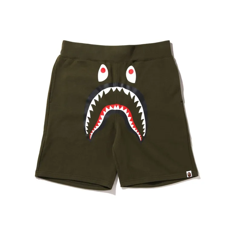 A BATHING APE Shark Sweat Shorts-2