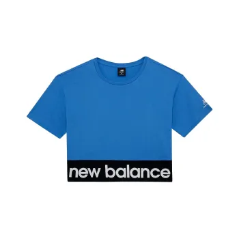 New Balance Crop Tops Women's Blue