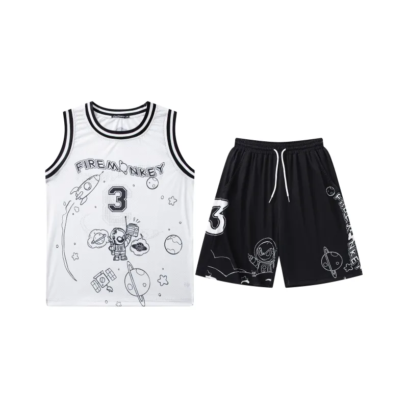FireMonkey Astronaut Collection Basketball Suit Unisex-38