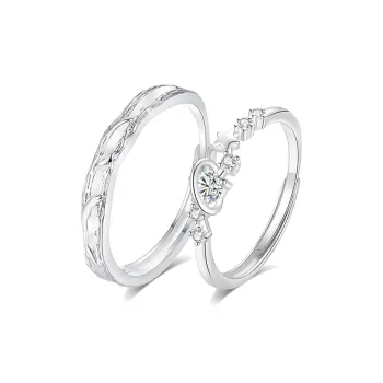 MISS TOOYA S999 Fine Silver Rings Unisex