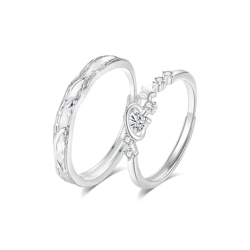 MISS TOOYA S999 Fine Silver Rings Unisex