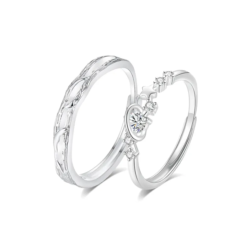 MISS TOOYA S999 Fine Silver Rings Unisex-0