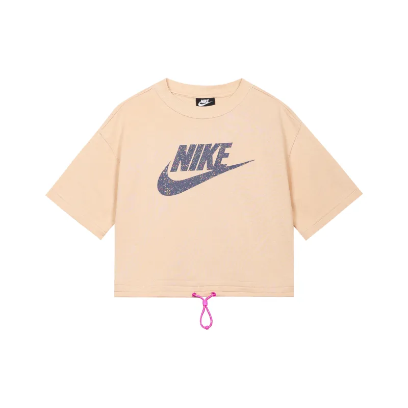 Nike Crop Tops Women's Pink-0
