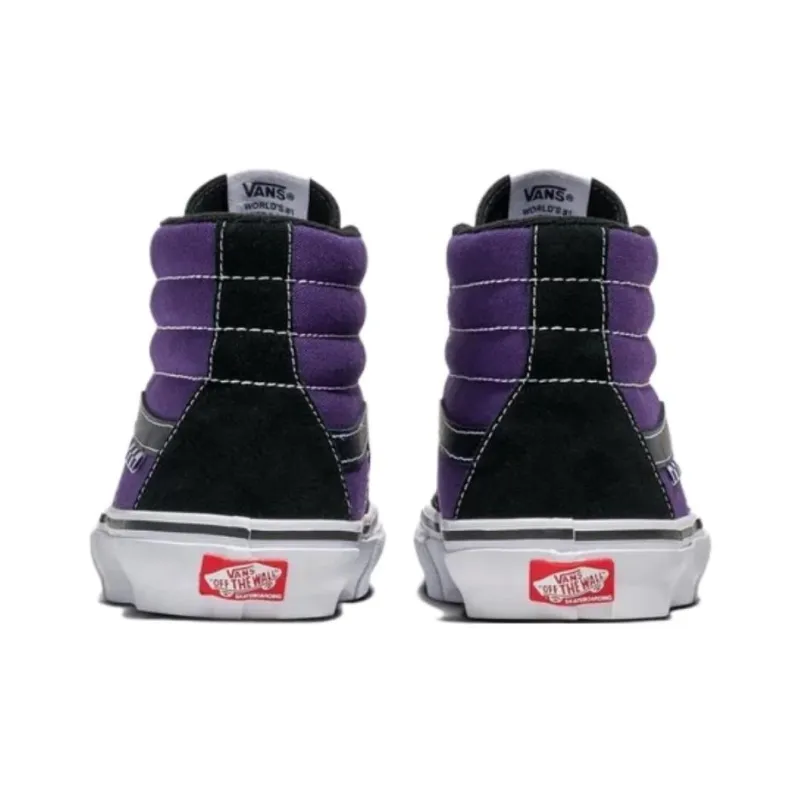 Sk8 Skate Vans Hi 'Purple Black'-3