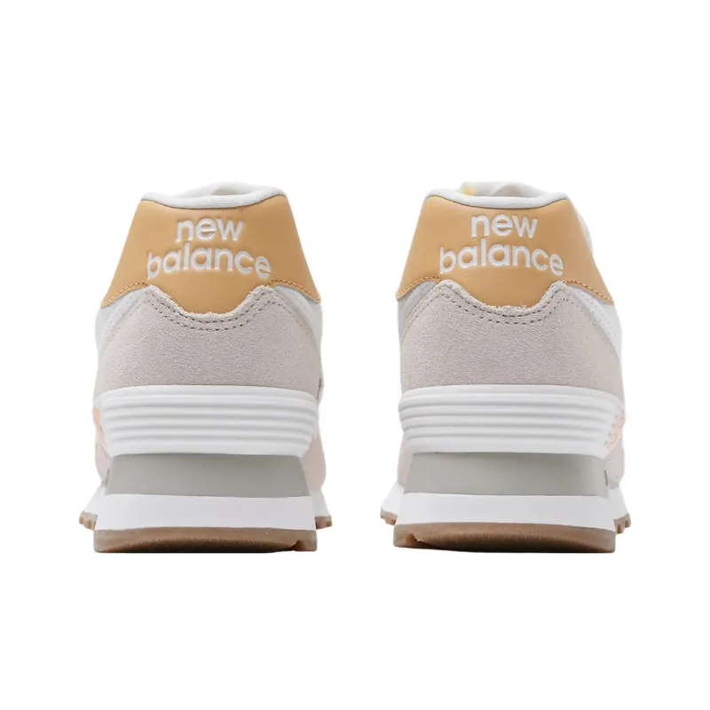 New Balance NB 574 Anti Slip Wear Resistant Low Top Casual Shoes Women's Gray-3